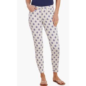 NWT Vineyard Vines Jamie Printed High Rise Skinny Jeans Sz 29